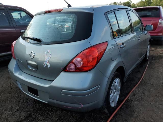 3N1BC1CP5AL432136 - 2010 NISSAN VERSA S GRAY photo 4