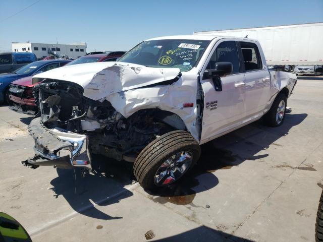 1C6RR6TT4KS561807 - 2019 RAM 1500 CLASS WHITE photo 2