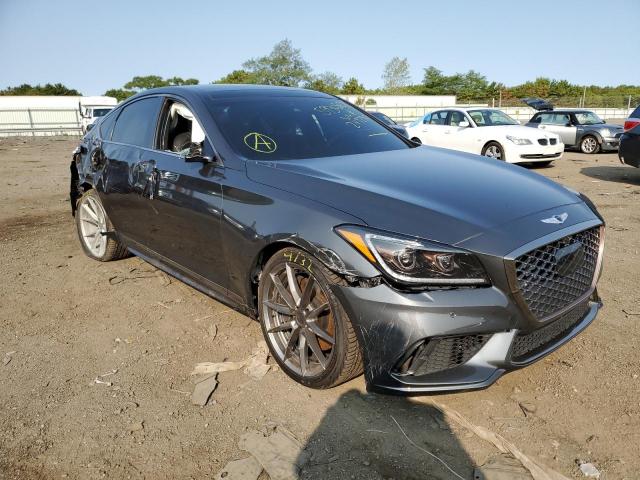 KMHGN4JBXJU249290 - 2018 GENESIS G80 SPORT BLACK photo 1