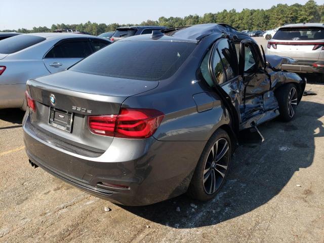 WBA8E1C59JA762737 - 2018 BMW 330E GRAY photo 4