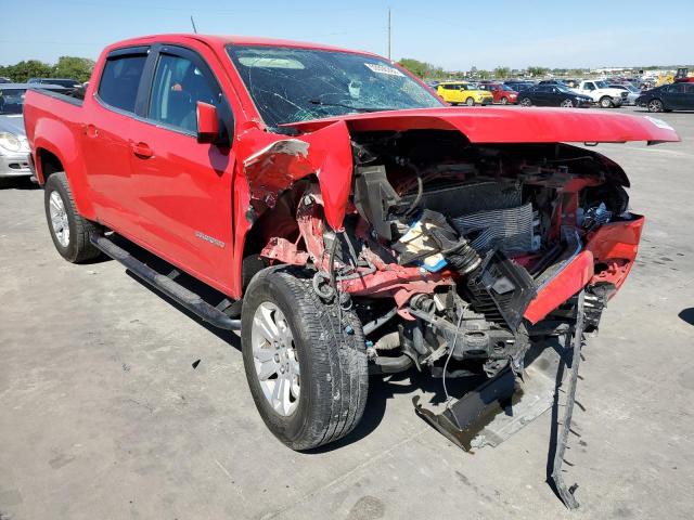 1GCGSCENXJ1100696 - 2018 CHEVROLET COLORADO L RED photo 1