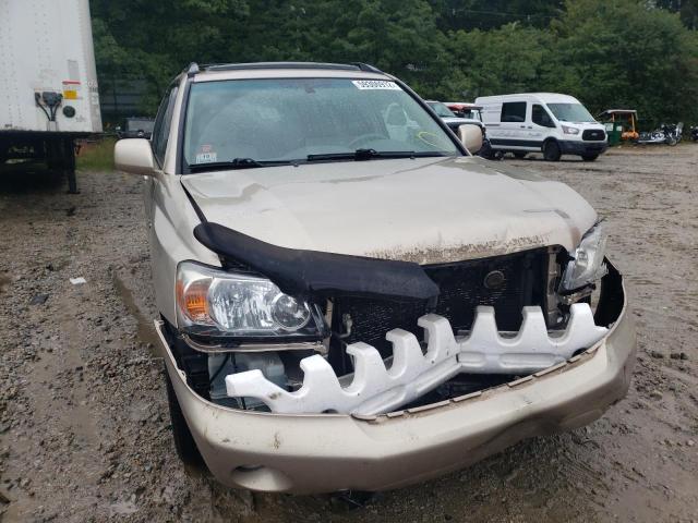 JTEEP21A560147245 - 2006 TOYOTA HIGHLANDER GOLD photo 9