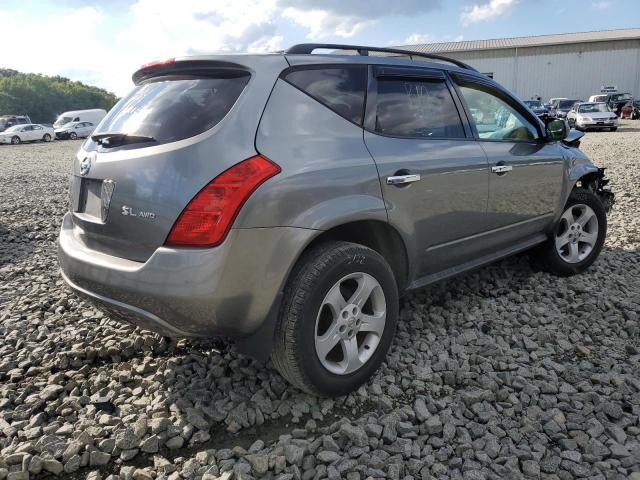 JN8AZ08W65W435262 - 2005 NISSAN MURANO SL GRAY photo 4