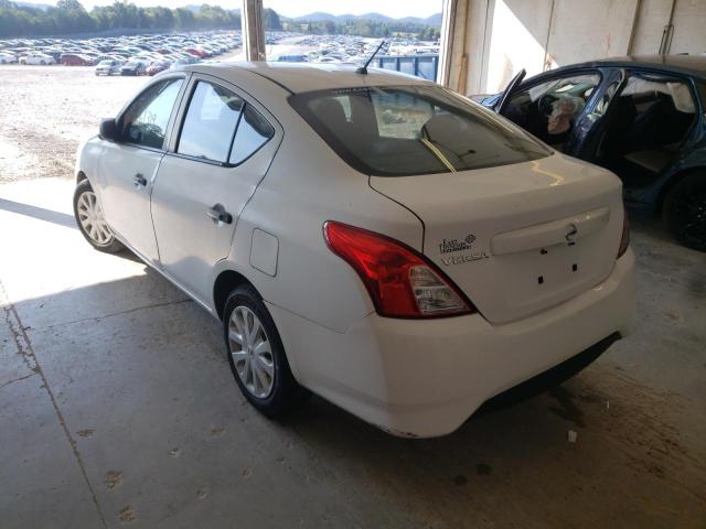 3N1CN7AP0FL923984 - 2015 NISSAN VERSA S WHITE photo 3