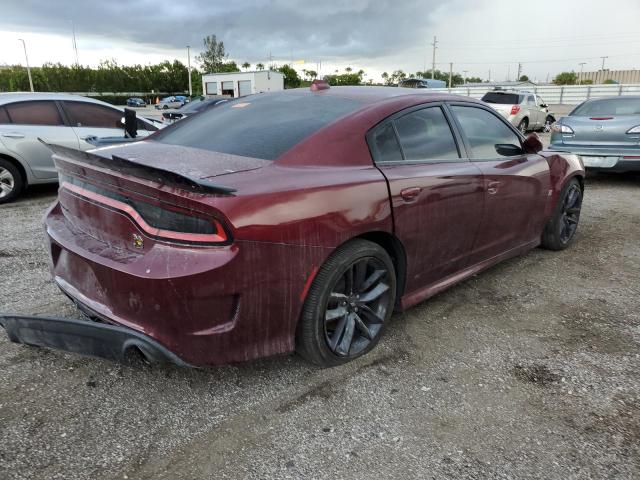 2C3CDXGJ5KH732300 - 2019 DODGE CHARGER SC BURGUNDY photo 4