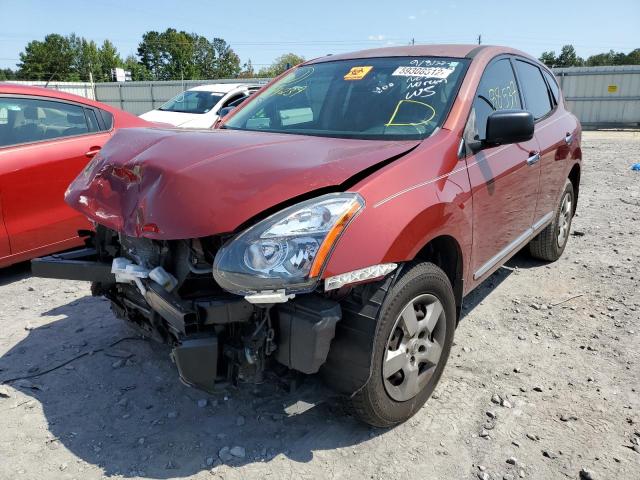 JN8AS5MT9EW609239 - 2014 NISSAN ROGUE SELE RED photo 2