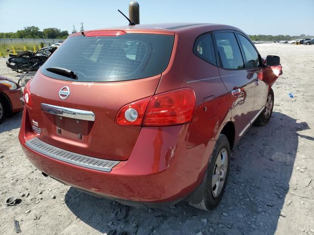 JN8AS5MT9EW609239 - 2014 NISSAN ROGUE SELE RED photo 4