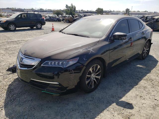 19UUB1F50GA009999 - 2016 ACURA TLX TECH BLACK photo 2