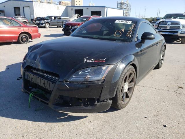 TRUAF38J281004015 - 2008 AUDI TT 2.0T BLACK photo 2