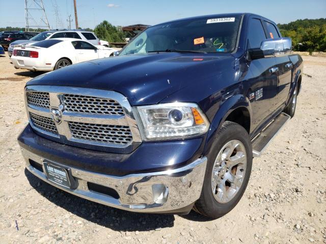 1C6RR6NT5ES422853 - 2014 RAM 1500 LARAM BLUE photo 2