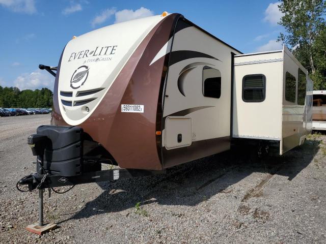 5ZWTETE25F1004401 - 2015 EVER CAMPER BEIGE photo 2