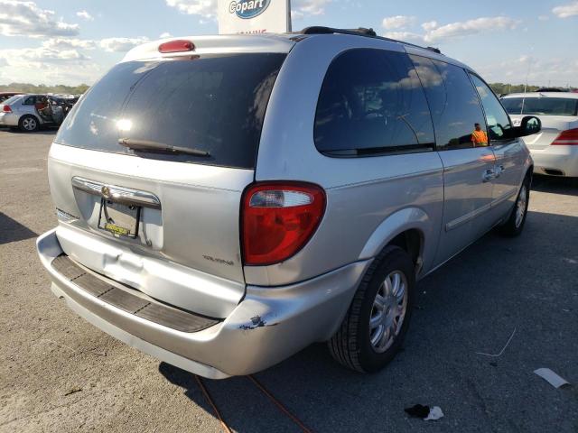 2A4GP54L77R206003 - 2007 CHRYSLER TOWN AND C SILVER photo 4