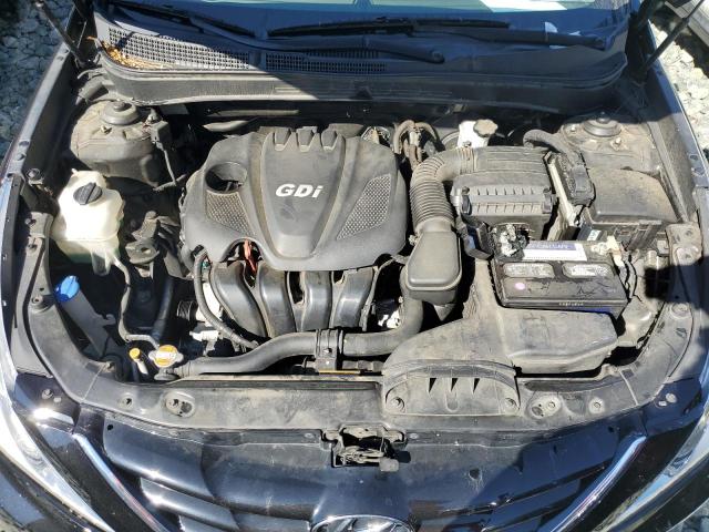 5NPEB4AC8CH471997 - 2012 HYUNDAI SONATA GLS BLACK photo 7