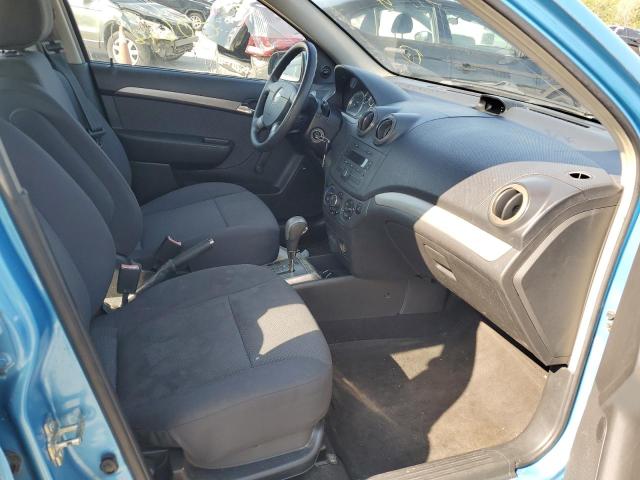 KL1TD56697B139611 - 2007 CHEVROLET AVEO BASE BLUE photo 5