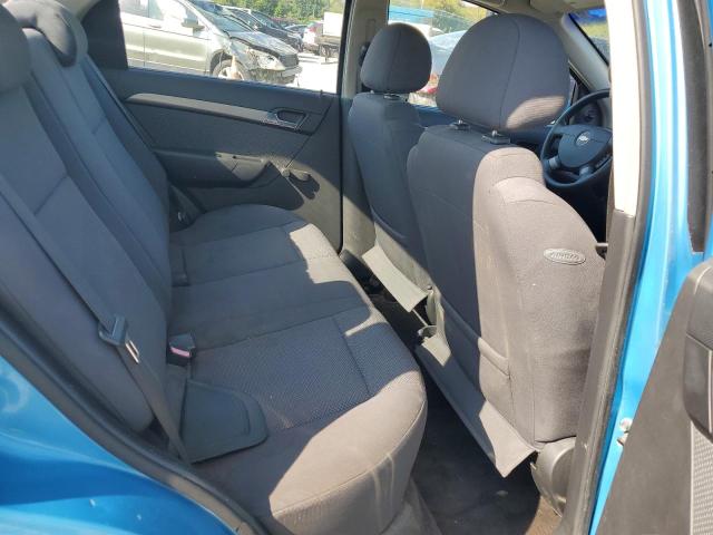 KL1TD56697B139611 - 2007 CHEVROLET AVEO BASE BLUE photo 6