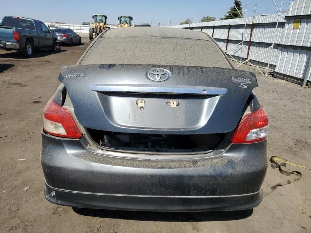 JTDBT923971126454 - 2007 TOYOTA YARIS CHARCOAL photo 6