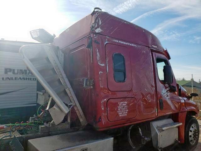 3AKJGLDVXGSGX2776 - 2016 FREIGHTLINER CASCADIA RED photo 9