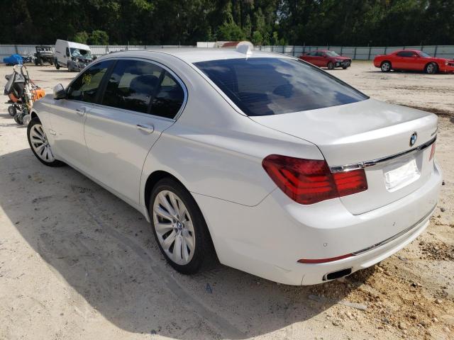 WBAYE0C56EDD85592 - 2014 BMW 740 LI HYB WHITE photo 3