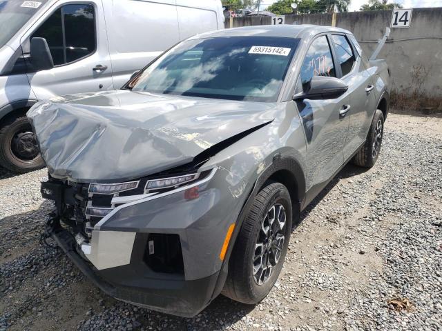 5NTJB4AE3NH013515 - 2022 HYUNDAI SANTA CRUZ GRAY photo 2