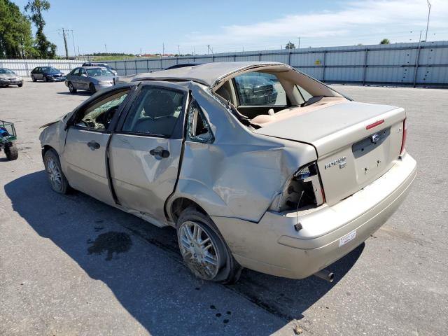 1FAFP34N66W124864 - 2006 FORD FOCUS ZX4 TAN photo 3