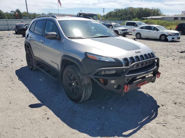 1C4PJMBS4GW167549 - 2016 JEEP CHEROKEE T SILVER photo 1
