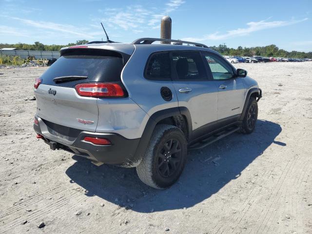 1C4PJMBS4GW167549 - 2016 JEEP CHEROKEE T SILVER photo 4