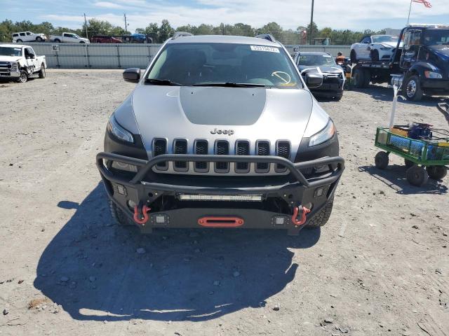 1C4PJMBS4GW167549 - 2016 JEEP CHEROKEE T SILVER photo 9