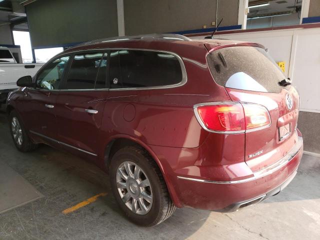 5GAKVCKD7FJ221949 - 2015 BUICK ENCLAVE MAROON photo 3