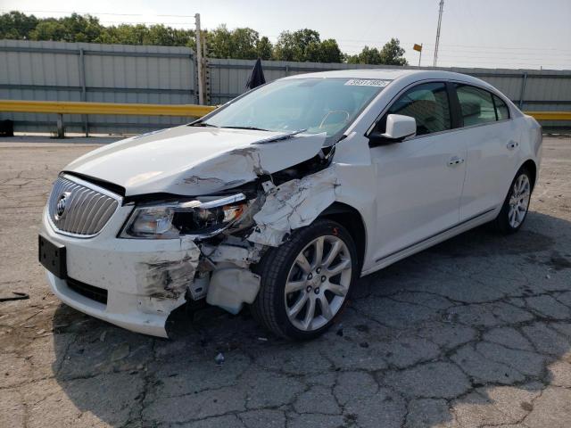 1G4GJ5G30CF370256 - 2012 BUICK LACROSSE T WHITE photo 2