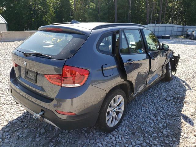 WBAVL1C53EVY15696 - 2014 BMW X1 XDRIVE2 GRAY photo 4