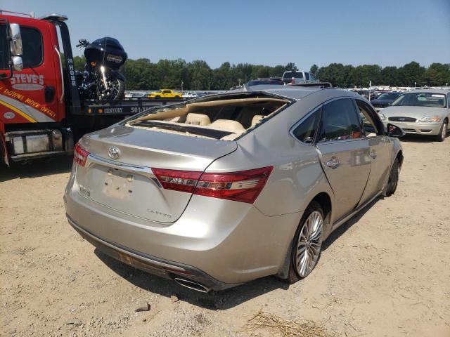 4T1BK1EB8GU222626 - 2016 TOYOTA AVALON XLE GOLD photo 4