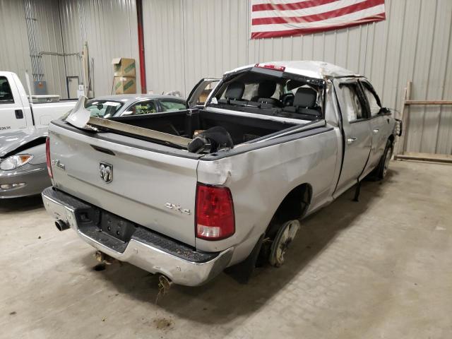 1C6RR7TT4JS169592 - 2018 RAM 1500 SLT SILVER photo 4