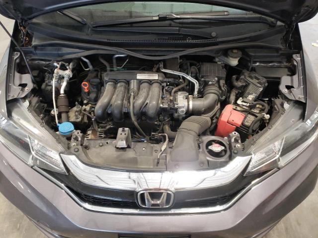 3HGGK5H40KM704648 - 2019 HONDA FIT LX GRAY photo 7