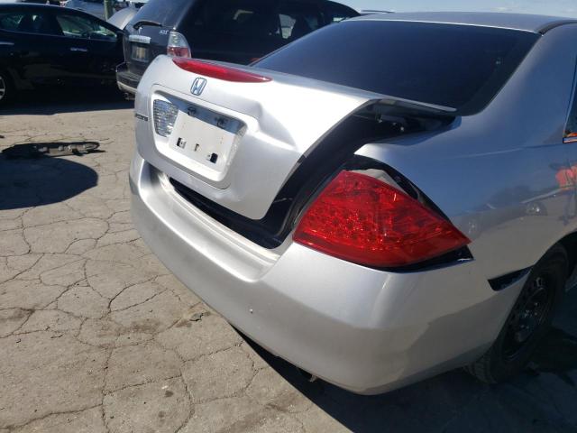 3HGCM56486G710262 - 2006 HONDA ACCORD LX GRAY photo 9