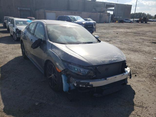 SHHFK7H97MU401843 - 2021 HONDA CIVIC SPOR GRAY photo 1