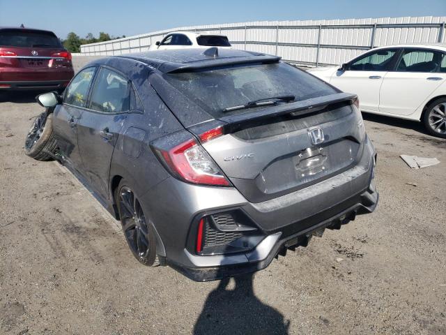 SHHFK7H97MU401843 - 2021 HONDA CIVIC SPOR GRAY photo 3
