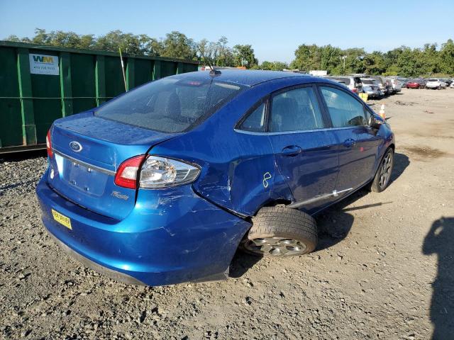 3FADP4CJ4BM100584 - 2011 FORD FIESTA BLUE photo 4