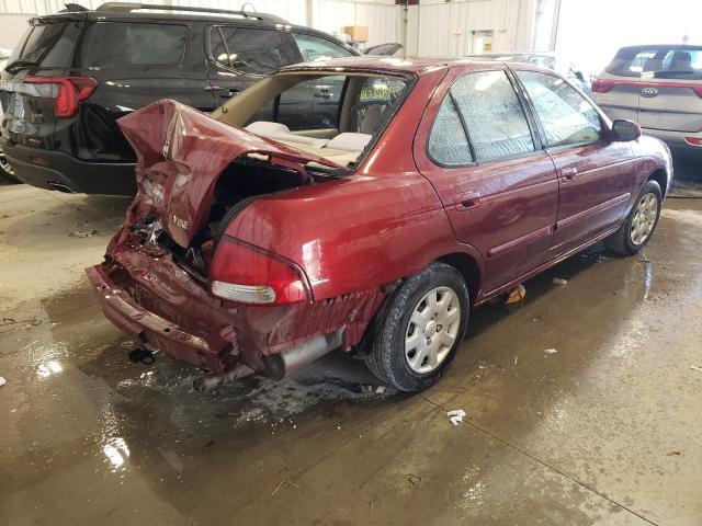 3N1CB51A52L552081 - 2002 NISSAN SENTRA GXE RED photo 4