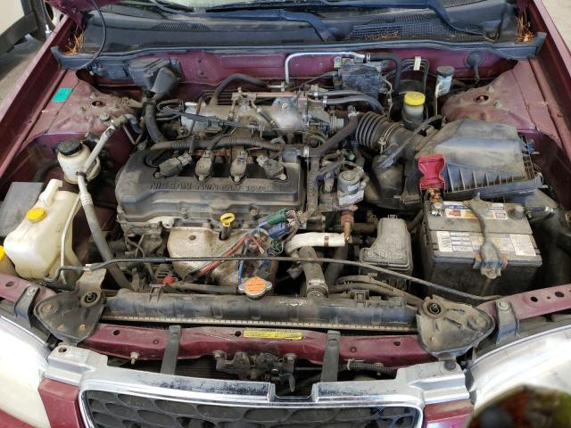 3N1CB51A52L552081 - 2002 NISSAN SENTRA GXE RED photo 7