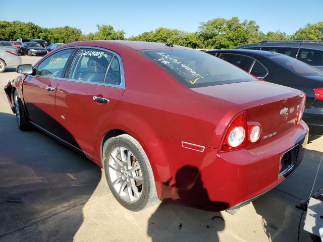 1G1ZE5E77BF119409 - 2011 CHEVROLET MALIBU LTZ ბურგუნდია ფოტო 3