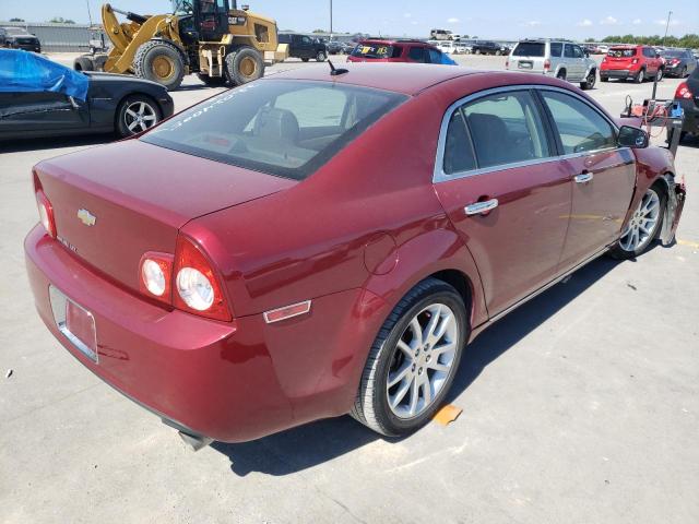 1G1ZE5E77BF119409 - 2011 CHEVROLET MALIBU LTZ ბურგუნდია ფოტო 4