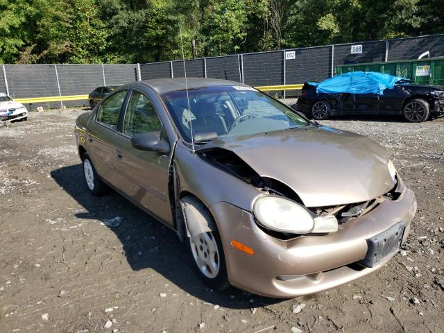 1P3ES46C91D130345 - 2001 PLYMOUTH NEON BASE 棕色 照片 1