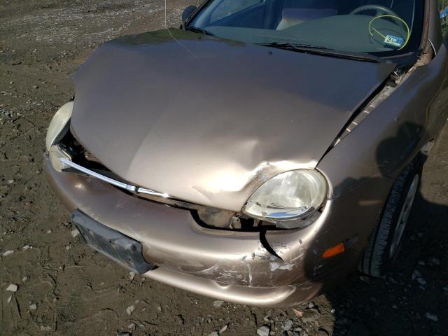 1P3ES46C91D130345 - 2001 PLYMOUTH NEON BASE 棕色 照片 9