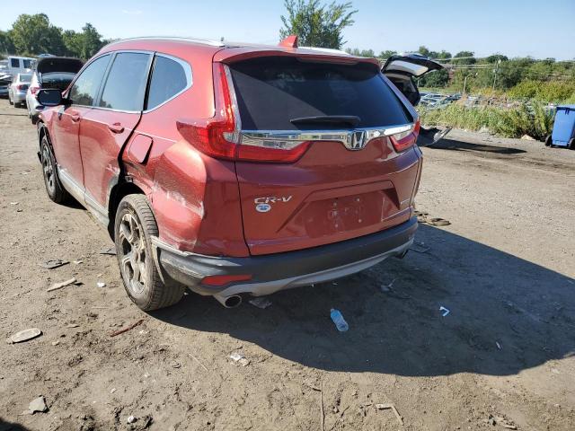 2HKRW1H90JH500159 - 2018 HONDA CR-V TOURI RED photo 3