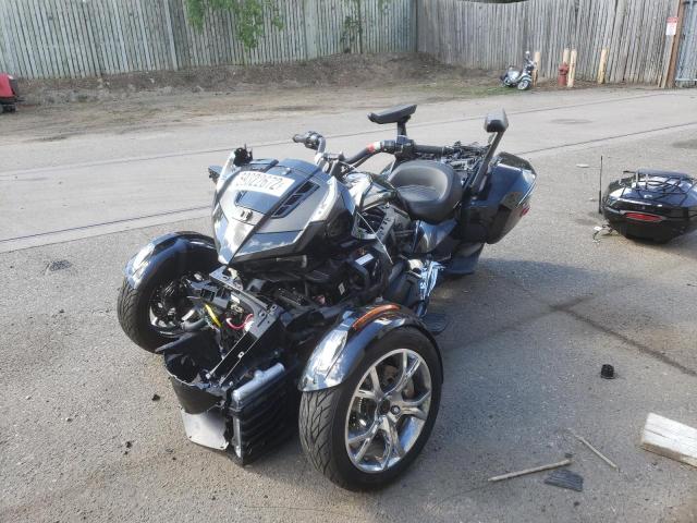 2BXREDD22KV001694 - 2019 CAN-AM SPYDER ROA BLACK photo 2