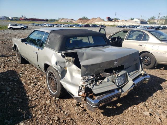 1G6AL5783EE641502 - 1984 CADILLAC ELDORADO SILVER photo 3