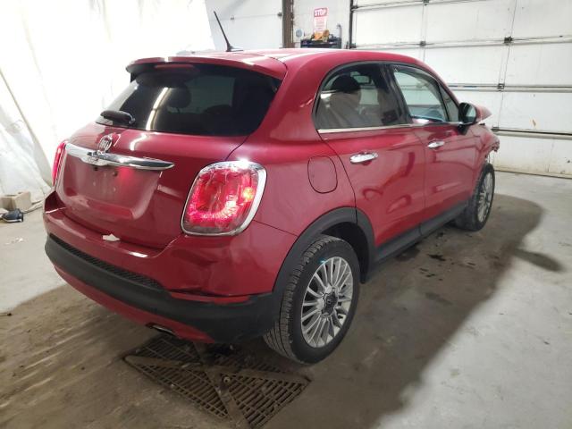 ZFBCFXDBXHP602491 - 2017 FIAT 500X LOUNG RED photo 4