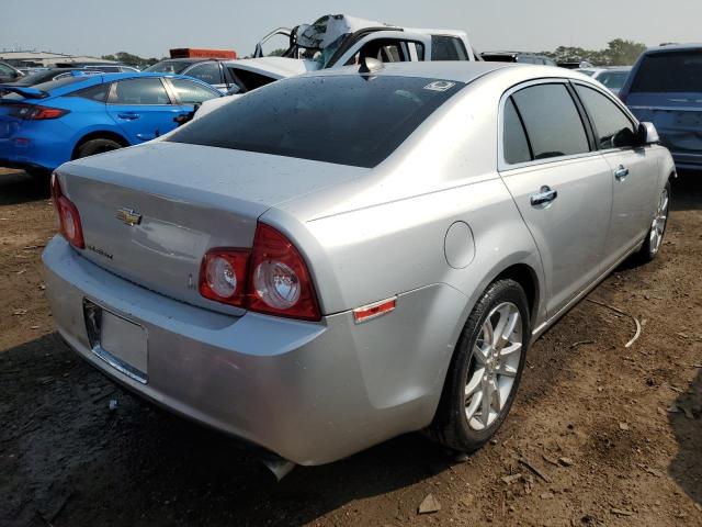 1G1ZG5E7XCF131548 - 2012 CHEVROLET MALIBU LTZ ვერცხლისფერი ფოტო 4