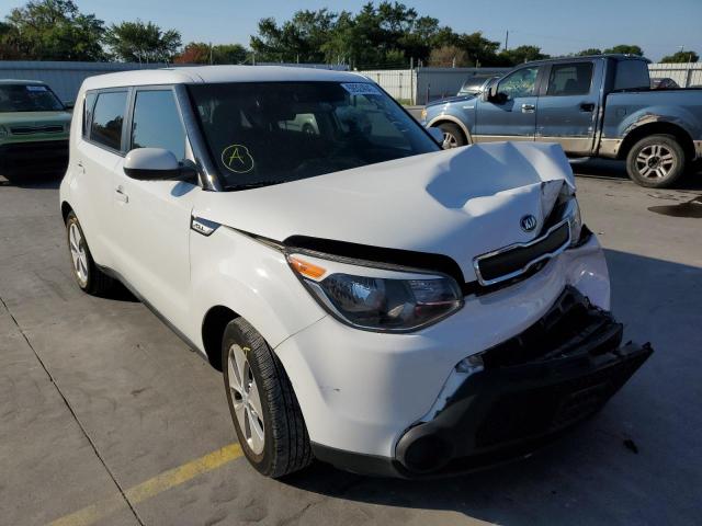 KNDJN2A25G7262115 - 2016 KIA SOUL WHITE photo 1