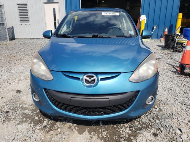 JM1DE1HY9B0112463 - 2011 MAZDA MAZDA2 BLUE photo 9